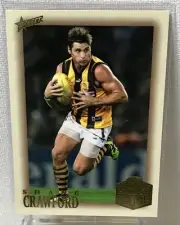 AFL Select Shane Crawford HFLE222 Hawthorn Hall Of Fame LE 329 of 750 Card