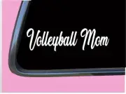 Volleyball Mom TP140 vinyl 8" Decal Sticker setter hitter libero