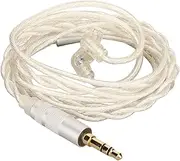 Upgrade Cable 2 Pin 0.78mm Connector 3.5mm Plug Silver Plated Copper Core Replace Earbuds Cord for UE3X UE18 for Weston 1964, UE3X UE18 W4R, AS10 ZST ZS3 ZS4, Revonext QT2 QT3