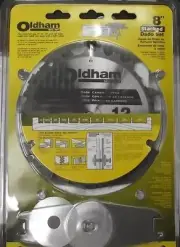 Oldham 8005224 8-Inch 12T Carbide General Purpose Stacked Dado Set