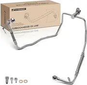 A-Premium Turbocharger Oil Line Replacement for BMW 550i 2012-2016 550iGT 2012-2017 X5 2012-2013 650i 750i 750Li X6 Alpina B7 B7L, 4.4L V8 GAS DOHC Turbocharged, Supply