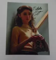 STRANGER THINGS NANCY WHEELER NATALIA DYER 8x10 RARE HAND SIGNED PHOTO COA