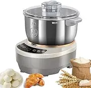 Dough Maker with Ferment Function, 5L/7L Stainless Steel Dough Maker Machine with Timing, Measuring Cup, Split Design Dough Mixer Machine, Easy Cleaning for Most Home Cooks 5L
