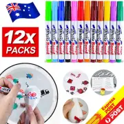 12pcs Magical Water Painting Pen Magic Doodle Drawing Pens Multicolor With Spoon