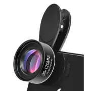 Phone Camera Lens 30-120mm Macro Lens Long Distance 4K HD Lens+CPL+Star Filter