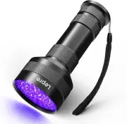 Lepro UV Torch, 51 LED UV Light Torch, 395Nm Ultraviolet Flashlight, Blacklig...