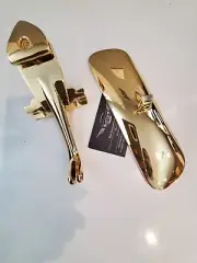 65-68 Impala 24kt Gold Plate Hardtop Rearview Mirror & Bracket