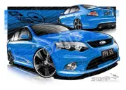 FPV FG GS FG GS NITRO A2 FRAMED PRINT (FV240)