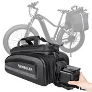 NEWBOLER BAG306 Electric Bike 30L Rear Seat Bag with Battery Compartment