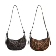 Women Bag Autumn Winter Shoulder Bag Leopard Print Dumplings Bag