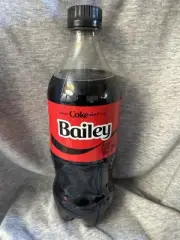 Share a Coke with Bailey 2025 Personalized Gift Coca~Cola Bottle 20oz Zero