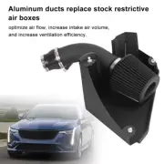 Turbo Cold Air Intake Kit Air Filter Clamps Hose for 13-19 Cadillac ATS CTS 2.0T