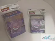 POKEMON ULTRA PRO Haunted Hallow Gengar DECK PROTECTOR CARD SLEEVES AND DECK BOX