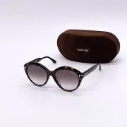 NEW TOM FORD FT0763/F/S 52K SUNGLASSES MAXINE TF763 EYEWEAR WOMEN’S BROWN
