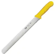 12" Wavy Edge Slicer, Yellow PP Hdl, Straight (6 Each)
