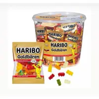 在飛比找蝦皮購物優惠-HARIBO 哈瑞寶 迷你小熊 軟糖 橡皮糖 (100包/桶