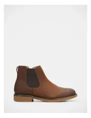 [Hush Puppies] Minnesota Boot in Brown Rub