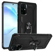 "GSA Slim Shockproof Case with Ring Stand for Galaxy S20 Plus - Black"