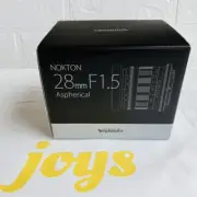 Voigtlander NOKTON 28mm F1.5 Aspherical Lens for Nikon Z Mount #456822