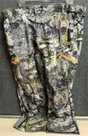 Mossy Oak Scent Factor Pants Mens 2XL Brown Camo Break Up Country Ankle Zip
