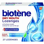 SM Biotene, Dry Mouth Lozenges, Refreshing Mint 27 Count