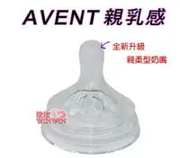 在飛比找樂天市場購物網優惠-AVENT親乳感防脹氣奶嘴~全新升級親柔型奶嘴二圓孔奶嘴(裸