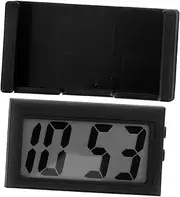 DONFAMDS Mini Digital Clock for Car Dashboard Compact Timepiece with Precise Display Durable Easy Installation for Automotive and Home Use