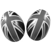 Jtgg Side Mirror Covers Caps Compatible With Mini Cooper R55-r61 (side Wing Mirror )