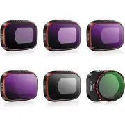 For DJI Mini 4 Pro Drone Camera Lens Filter Kit UV CPL ND8 ND16 ND64 ND256 Set