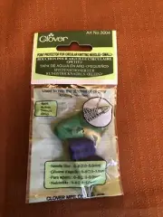 4 Clover Point Protectors for Circular Knitting Needles S New