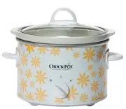 NIB 2012 Sunbeam DAISY Crock Pot 2.5 qt. Original Slow Cooker SCR252