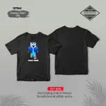 HITAM MINECRAFT FROST 鑽石遊戲服裝 3 TSHIRT MINECRAFT ROBLOX 2/4/6