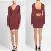 Bottega Veneta Sable Rib Silk Blend Chenille Dress, NWT, Size 6, $3100 MSRP