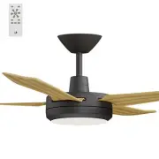 Calibo Enviro 52" (1320mm) DC Ceiling fan Indoor/Outdoor ABS 4 Blade LED LIGHT