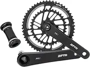 Generic Bicycle Crank Set, Crank Arm Set, Double Disc Crankset, 170mm, for Trekking Bike