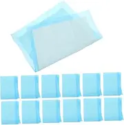 BUGUUYO 100pcs Disposable Changing Pad Potty Pads for Dogs Fast Feeder Potty Training Pads Pet Training Mat Puppy Pads Water Device Dispenser Cone Bowl Carrier Non-Woven Fabric Sky-Blue
