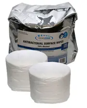 Antibacterial 75% Alcohol Surface Wet Wipes 2-Pack (WIPES-1200)