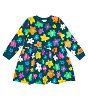 [Stella McCartney Kids] Stella McCartney Kids Floral cotton jersey dress Y 6 multicoloured