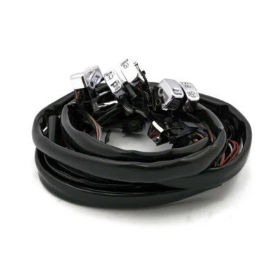 Switch Handlebar Controls Chrome For Harley-Davidson Softail 07-10 Dyna 07-11