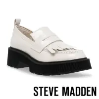 在飛比找momo購物網優惠-【STEVE MADDEN】MARLEIGH 皮革流蘇厚底樂