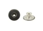20Sets 17mm Brass Jeans Buttons Replacement Tack Button Suspender Gun Metal