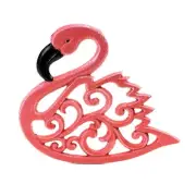 Tropical Pink Flamingo Hot Pan Trivet Cooking Pot Holder Home Kitchen Essential