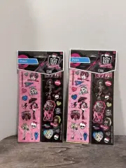 Monster High Stickers 8 Strips Cleo De Nile Frankie Stein Lagoona Blue 2011 Lot