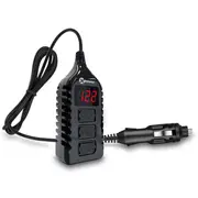 Universal Car Led Digital Display Screen 3 Usb Port Charger