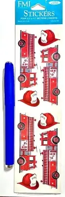 Frances Meyer Fire Engines Stickers Scrapbooking Card Making Embellishment