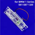 BMW 汽車倒車後視攝像頭支架牌照燈座帶 LED 燈適用於寶馬 1 系 E81 E87 120I