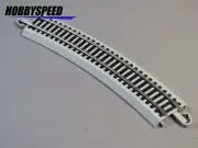 BACHMANN E-Z TRACK HO 22" RADIUS CURVE SECTION train gray eztrack BAC44583 NEW