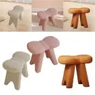 Vanity Stool, Footrest Seating Lambswool Soft Comfortable Modern Foot Stool for