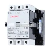1Pcs New For DELIXI three-phase AC contactor CJX1-75 CJX1-75/22 AC110V