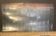 10x Resealable Plastic Bags Zip Lock For All Size Of Coins, Coin Not Included